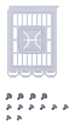 Lian Li DAN Cases A3-mATX Vertical GPU Kit - Bijeli (Kompatibilan s A3 m-ATX, PCI Express 4.0, 3 utora, ATX, Riser kabel uključen)-2