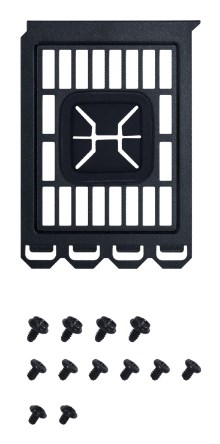 Lian Li DAN Cases A3-mATX Vertical GPU Kit - Black-1