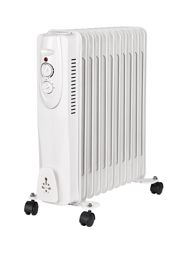 Extralink NY-25W1 | Electric oil-filled radiator | 2500W, 11 ribs-16
