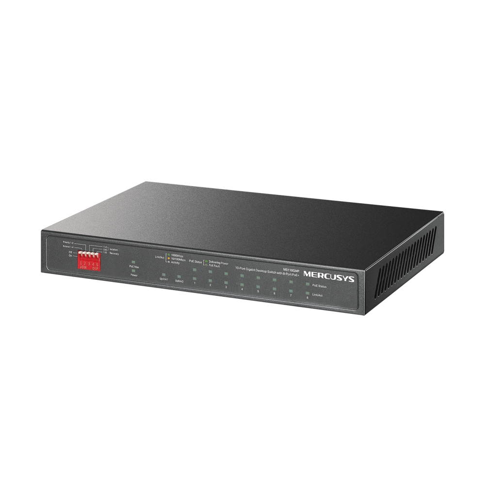Switch MERCUSYS MS110P 10-portni Fast Ethernet (RJ-45)-0