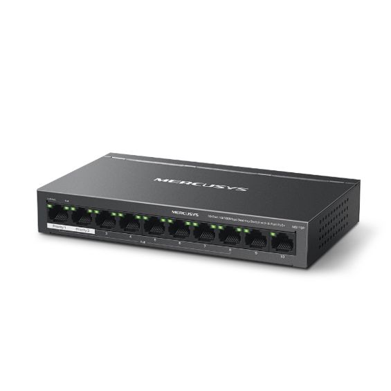Switch MERCUSYS MS110P 10-portni Fast Ethernet (RJ-45)-0