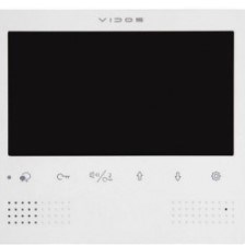 Video interfon monitor VIDOS DUO M1023W (7" LCD, 1024x600, microSD, 2-žični sustav) bijeli
