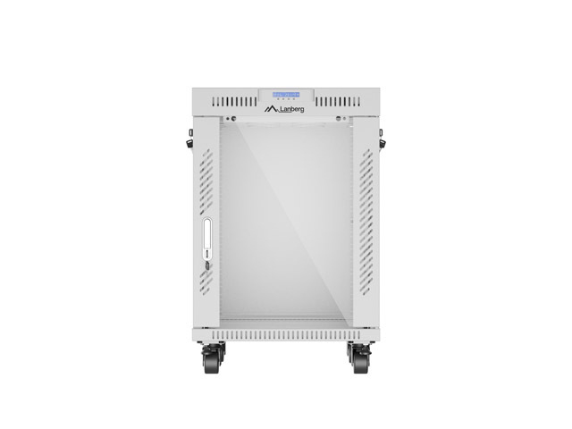 Stalak LANBERG RACK CABINET 19'' FREE STANDING 15U 600X600 (IP20, 2 ventilatora, 1200 kg maksimalna nosivost, sivi)-9