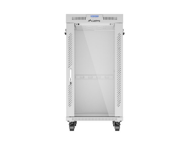Rack ormar LANBERG WF01-6822-10B (19", 22U, 600x800, samostojeći, crni)-2
