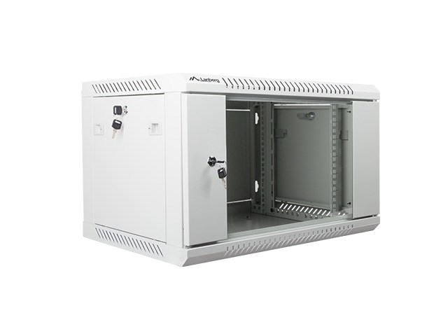 Zidni ormar LANBERG (19", 4U, 600 x 450) sivi