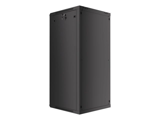 Zidni ormar LANBERG 19" 27U (600 x 600, staklena vrata) crni-3
