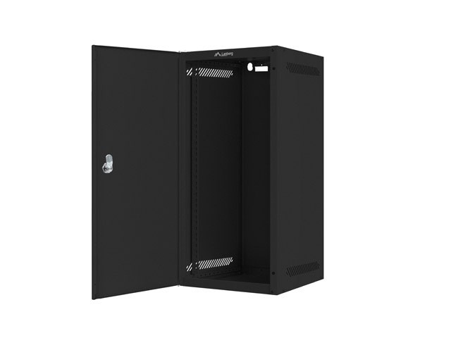 Ormar za montažu na zid LANBERG 10" 12U (280x310, crni)-4