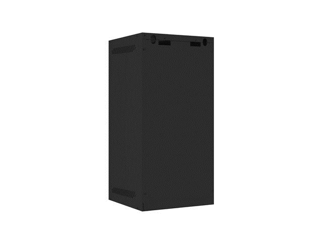 Ormar za montažu na zid LANBERG 10" 12U (280x310, crni)-5