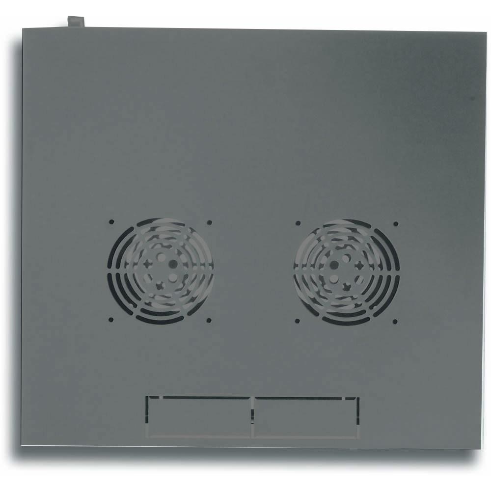 Zidni ormarić TECHLY I-CASE EL-1006B45 (19, 6U, D450, sastavljen) crni-5