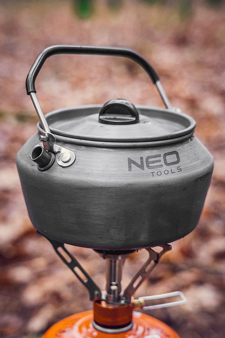Pribor za jelo za kampiranje NEO TOOLS 63-145 (4-u-1, nehrđajući čelik, sklopivi)-2