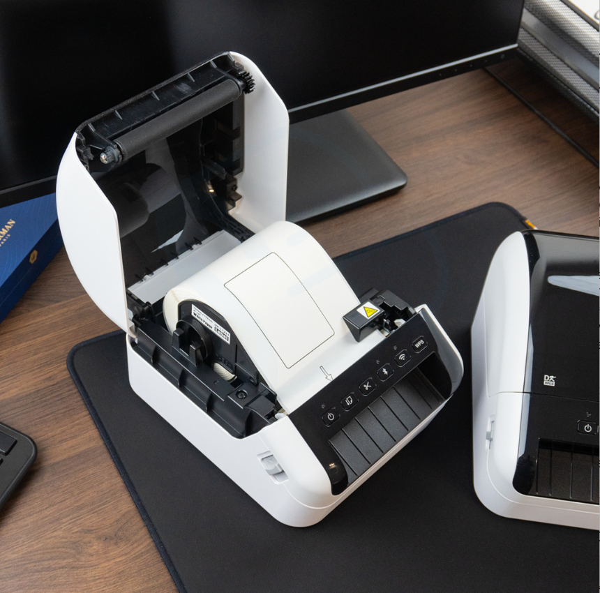 Printer BROTHER QL-1110NWB (Direct thermal, 300 x 300 DPI, 110 mm/sec, Wired & Wireless, Black, White)-4