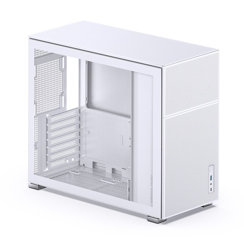 Kućište za računalo JONSBO D41 MESH ATX, staklo - bijelo (podržava ATX, micro ATX, Mini-ATX, 7 proširenih utora, USB 3.2 Gen 2 Type-C)-17
