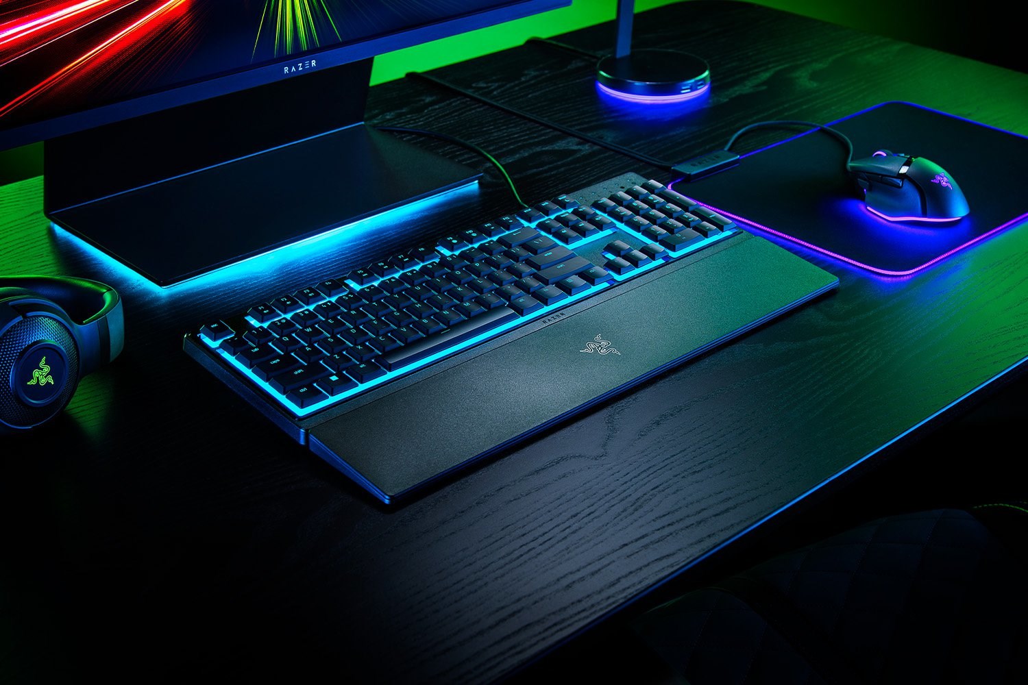 Tipkovnica RAZER Ornata V3 X RGB LED svjetlo, US, žičana, crna, tiha membrana, numerička tipkovnica – internacionalna non HR tipkovnica-1