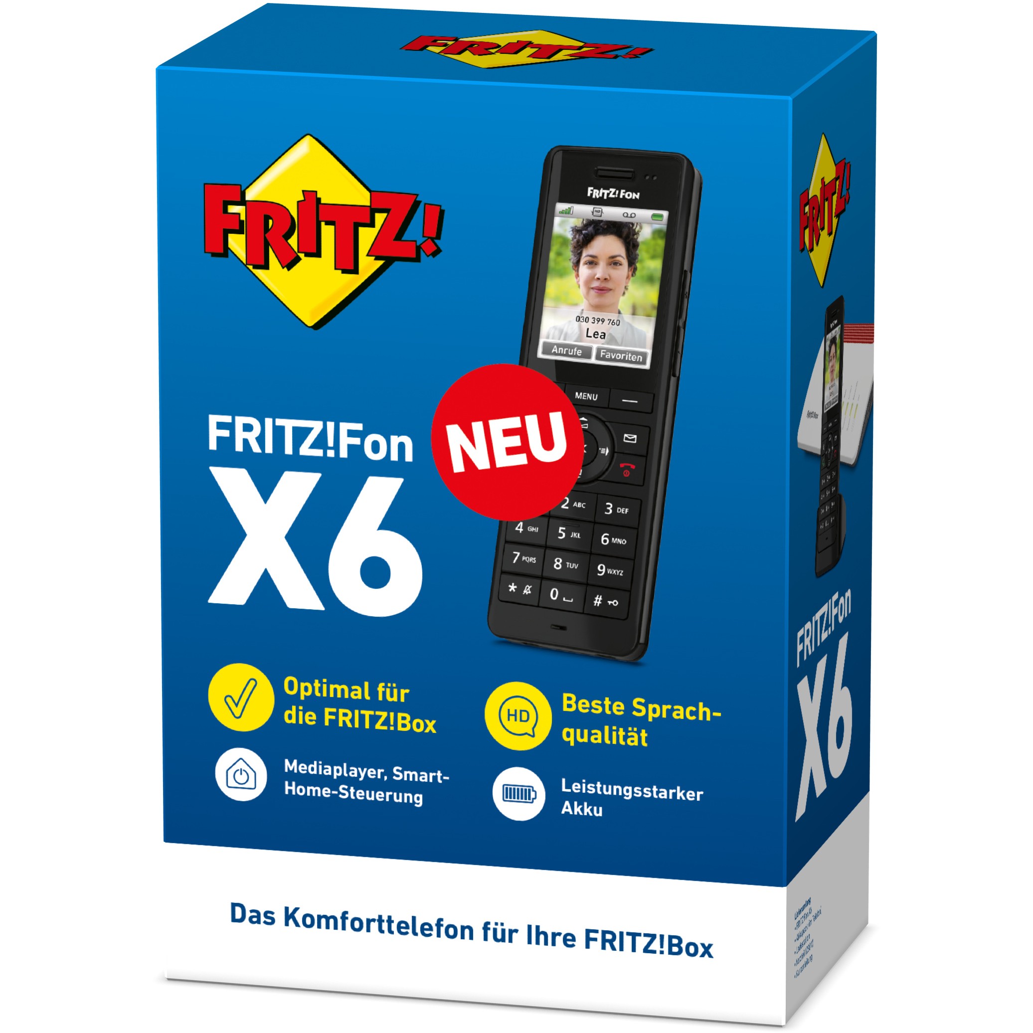 Bežični telefon AVM FRITZ!Fon X6 (4023125029660)-4