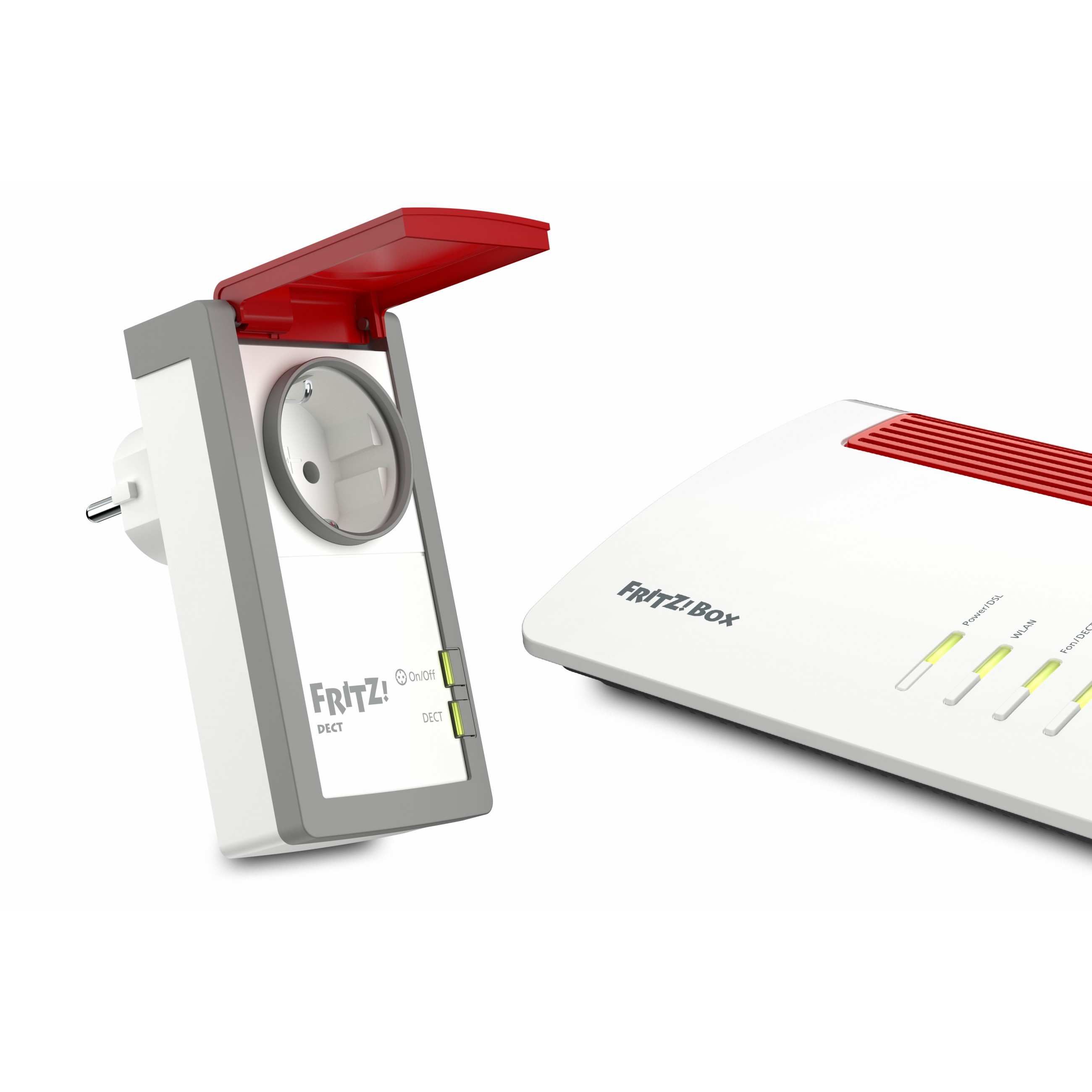 Smart stik FRITZ! DECT 210 (230 V, 3450 W, 15 A, IP44, DECT)-2