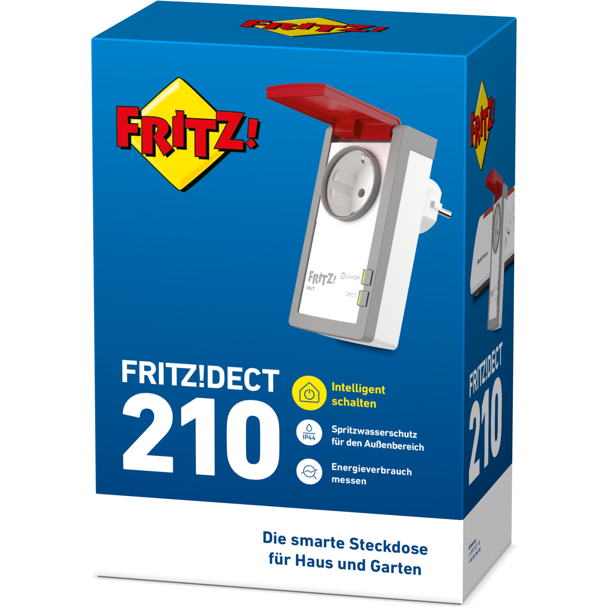 Smart stik FRITZ! DECT 210 (230 V, 3450 W, 15 A, IP44, DECT)-5