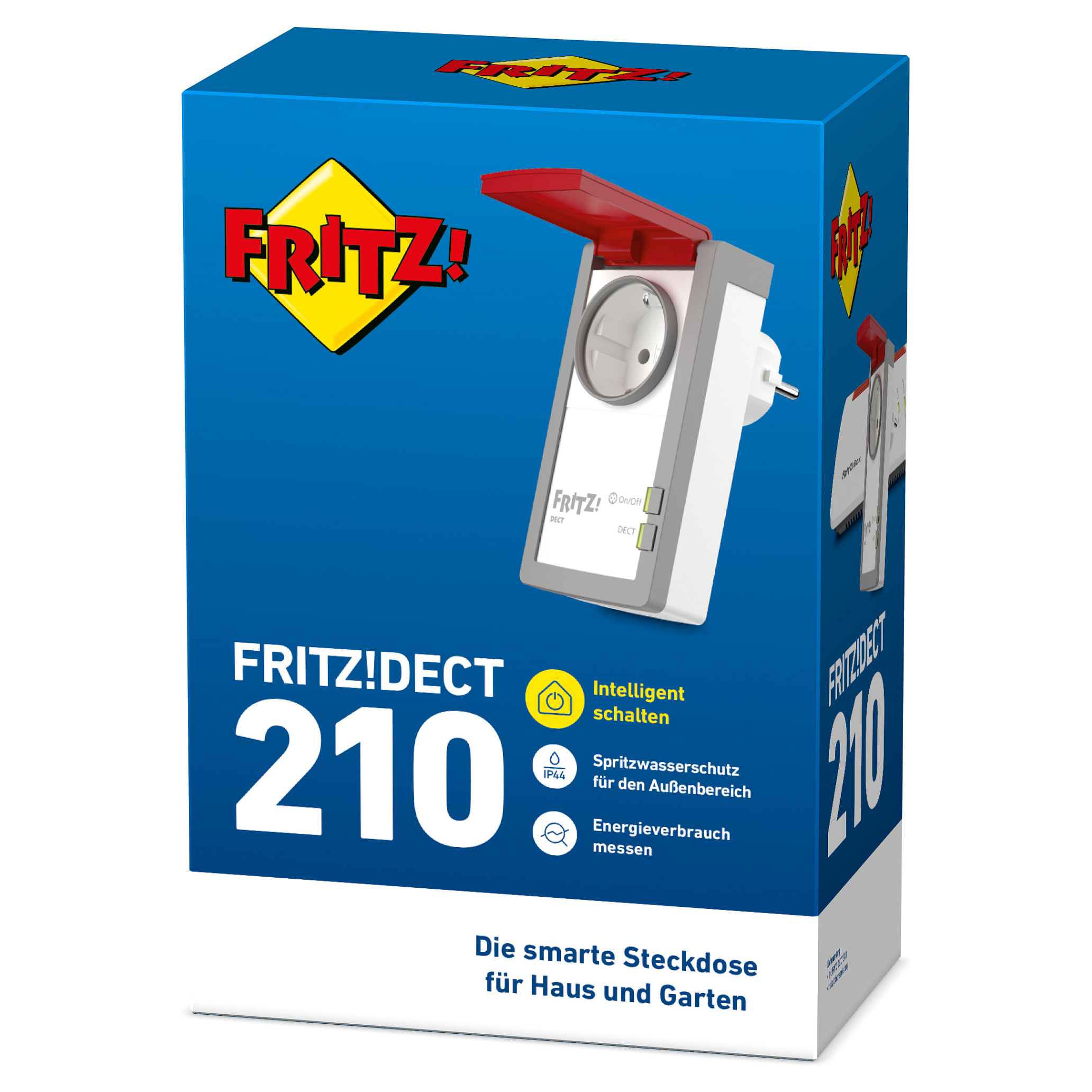 Smart stik FRITZ! DECT 210 (230 V, 3450 W, 15 A, IP44, DECT)-7