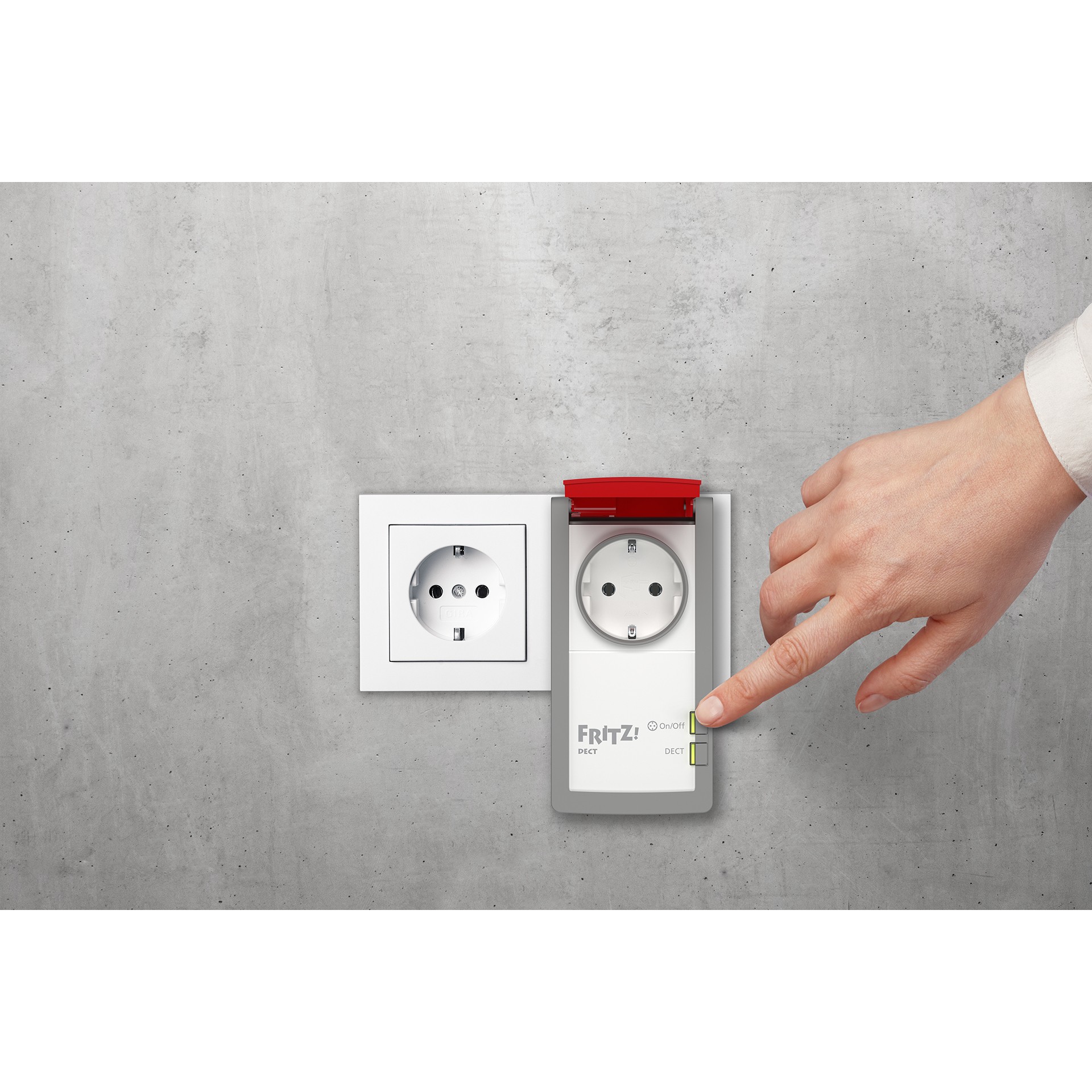 Smart stik FRITZ! DECT 210 (230 V, 3450 W, 15 A, IP44, DECT)-6