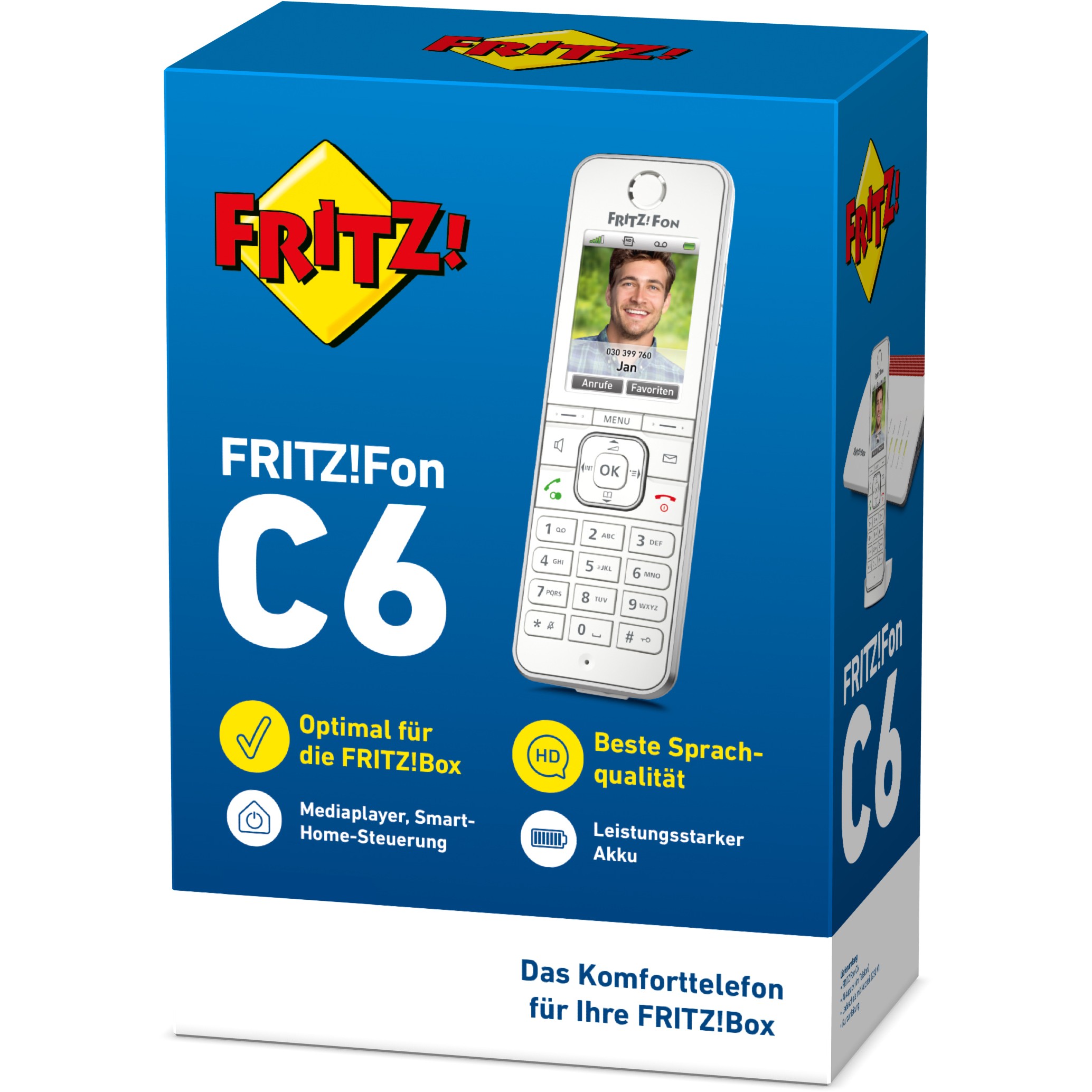 Bežični VoIP telefon AVM FRITZ!Fon C6 (4023125028489)-3