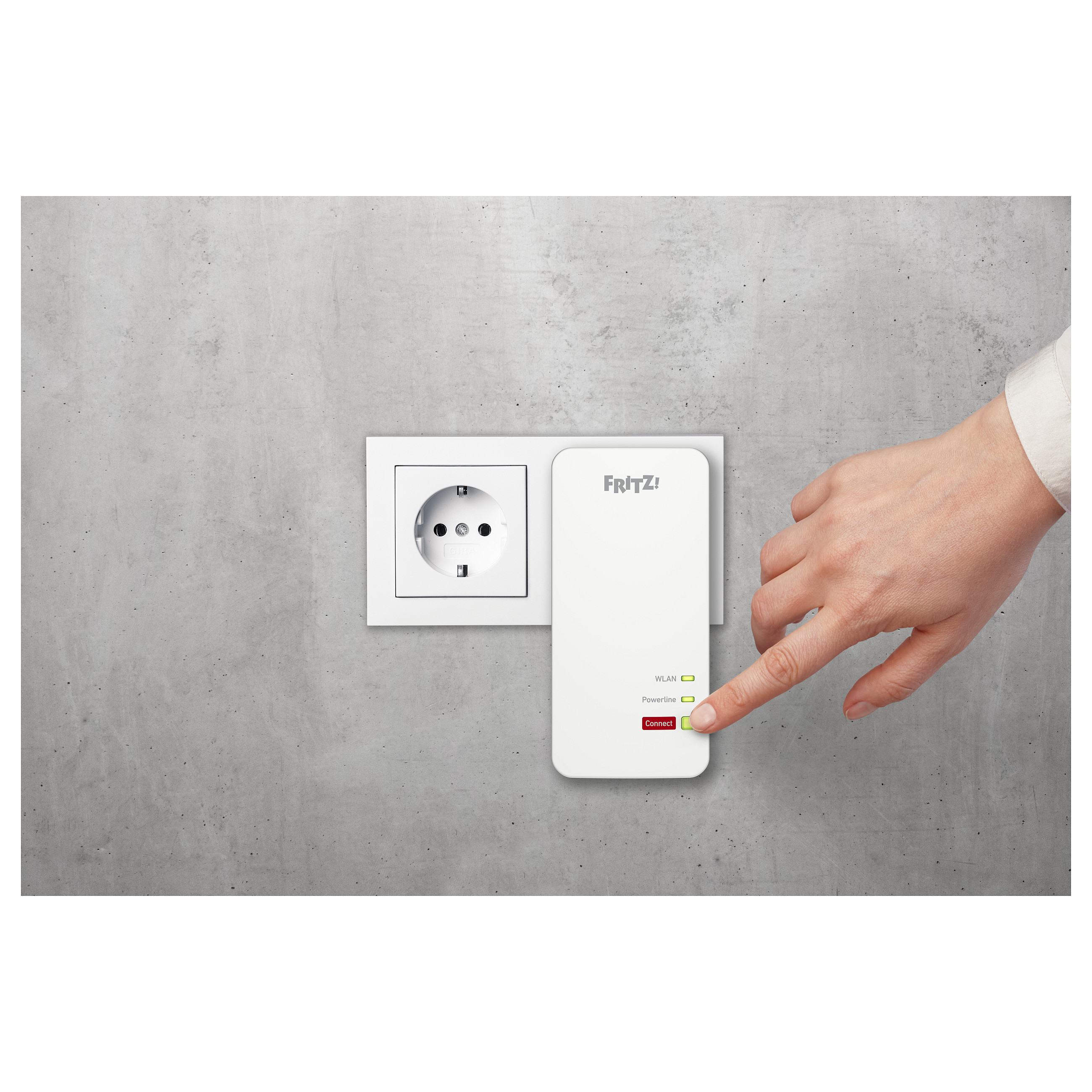 Powerline AVM FRITZ! Powerline 1240 AX (10 Mbit/s, 1000 Mbit/s, 1200 Mbit/s, Wi-Fi 6, 2 RJ-45 portova, HomePlug AV2)-5