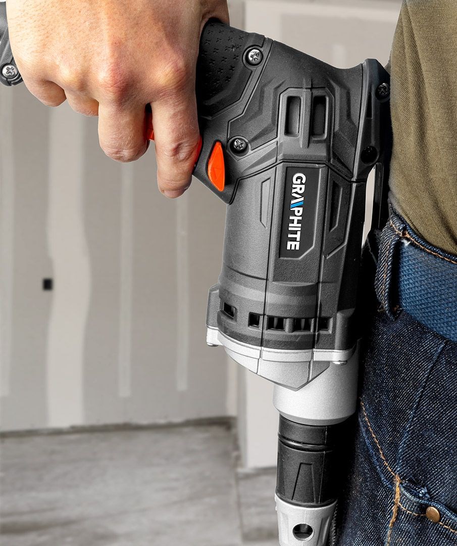 Električna bušilica GRAPHITE (520W, 0-4200 o/min, kofer)-2
