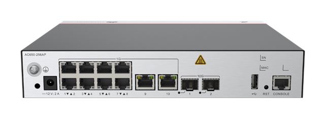 Controller HUAWEI AC650-256AP (10x ge, 2x sfp+, 1000 mb flash, 1x usb 2.0, 1.9 kg)-0