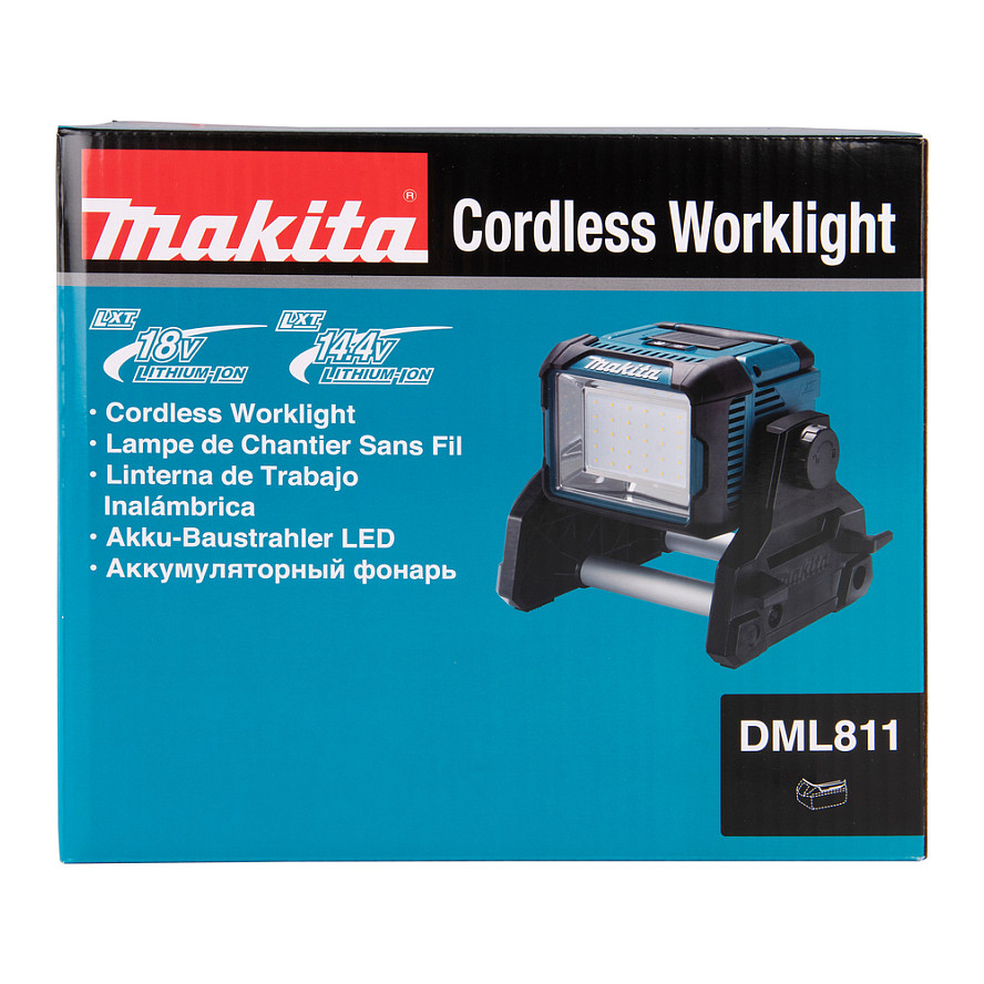 Lamp MAKITA DML811 (18V, 14,4V, LED, 1800lx, 3000lm, AC power)-6