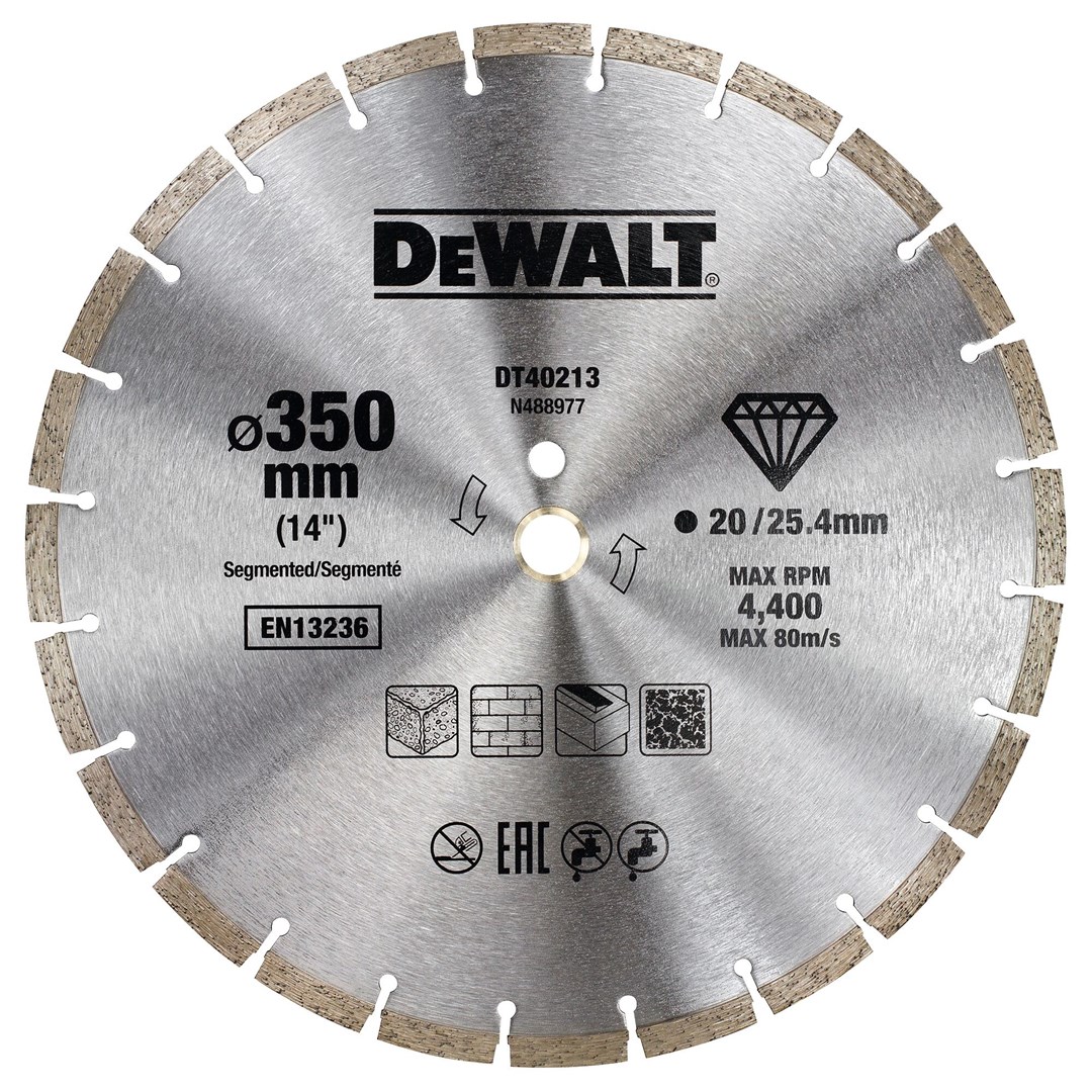 Dijamantni rezni disk DEWALT DT40213-QZ (350x25,4mm)-0