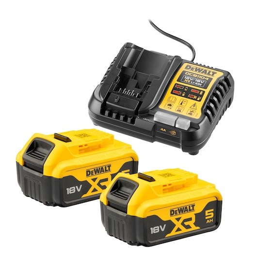 Punjač DEWALT DCB1104 (s 2 baterije od 5.0Ah)-1