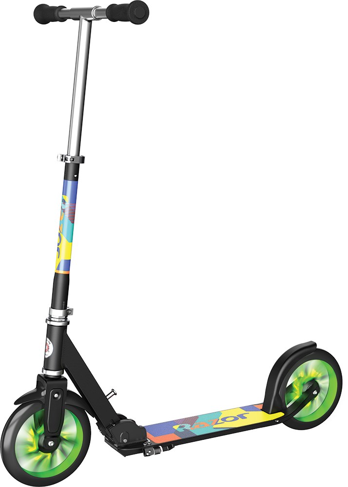 Scooter RAZOR A5 Lux Light-Up Kids Classic Green, Multicolour-5