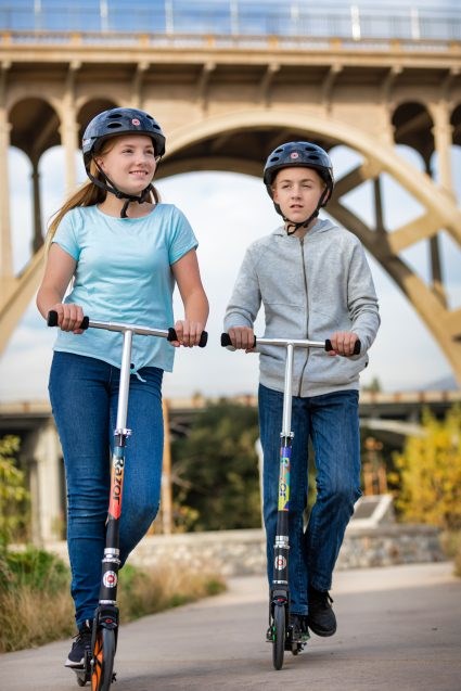 Scooter RAZOR A5 Lux Light-Up Kids Classic Green, Multicolour-2