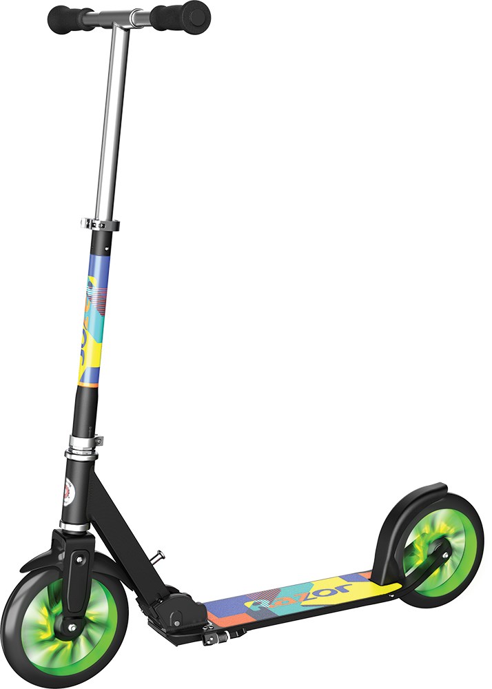 Scooter RAZOR A5 Lux Light-Up Kids Classic Green, Multicolour-0