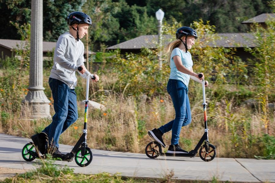 Scooter RAZOR A5 Lux Light-Up Kids Classic Green, Multicolour-3