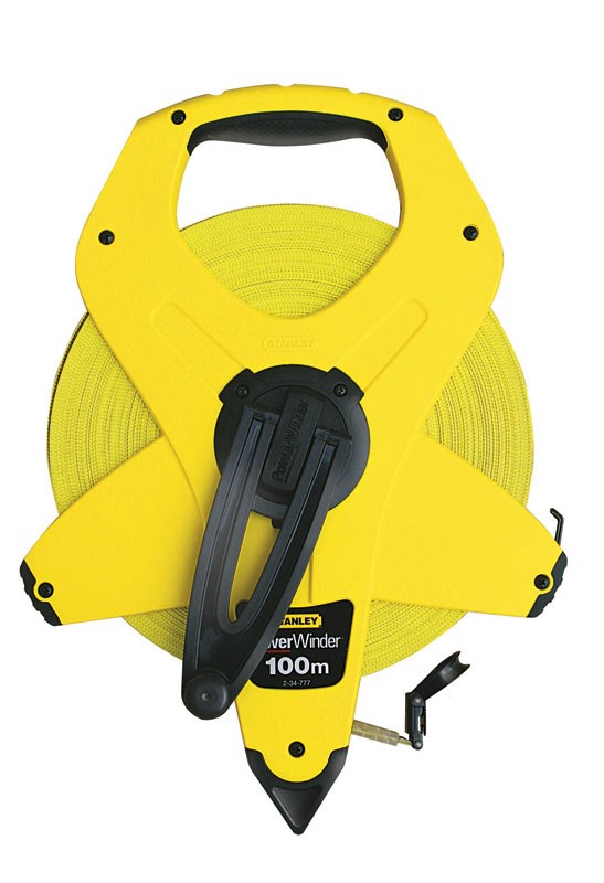 Mjerilo s navojem, STANLEY, Powerwinder F/Glass 100m (stakleno vlakno, 100 metara)