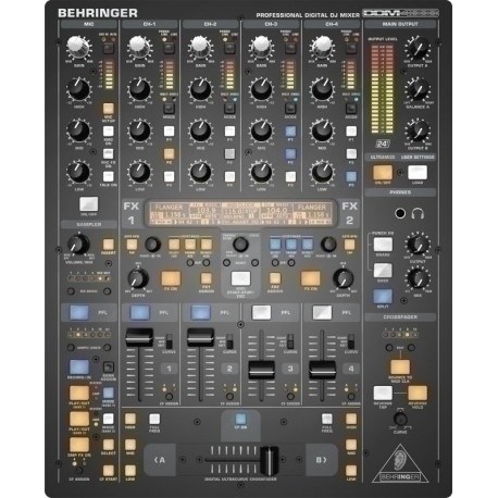 Digitalni DJ mikser BEHRINGER DDM4000 (4-kanalni, s efektima)-3