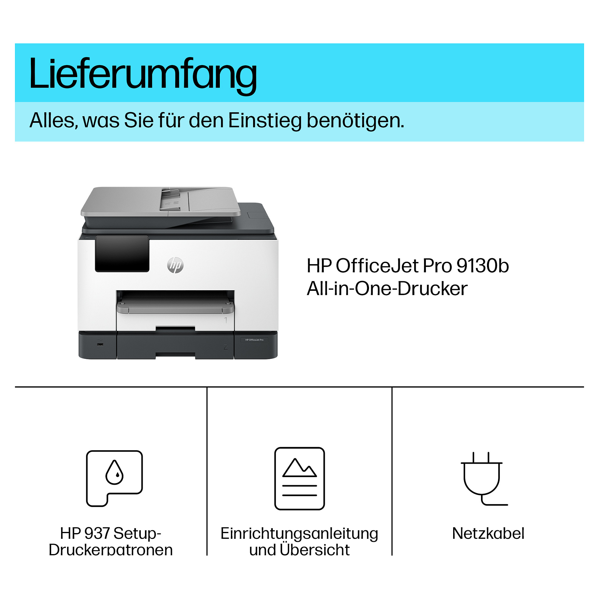 Višenamjenski pisač HP Officejet Pro 9130b All-in-One (crna)-5