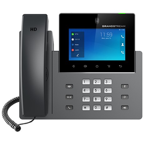 VoIP Telefon GRANDSTREAM GXV3450 (5 linija, HD audio, dvostruki gigabit mrežni portovi)