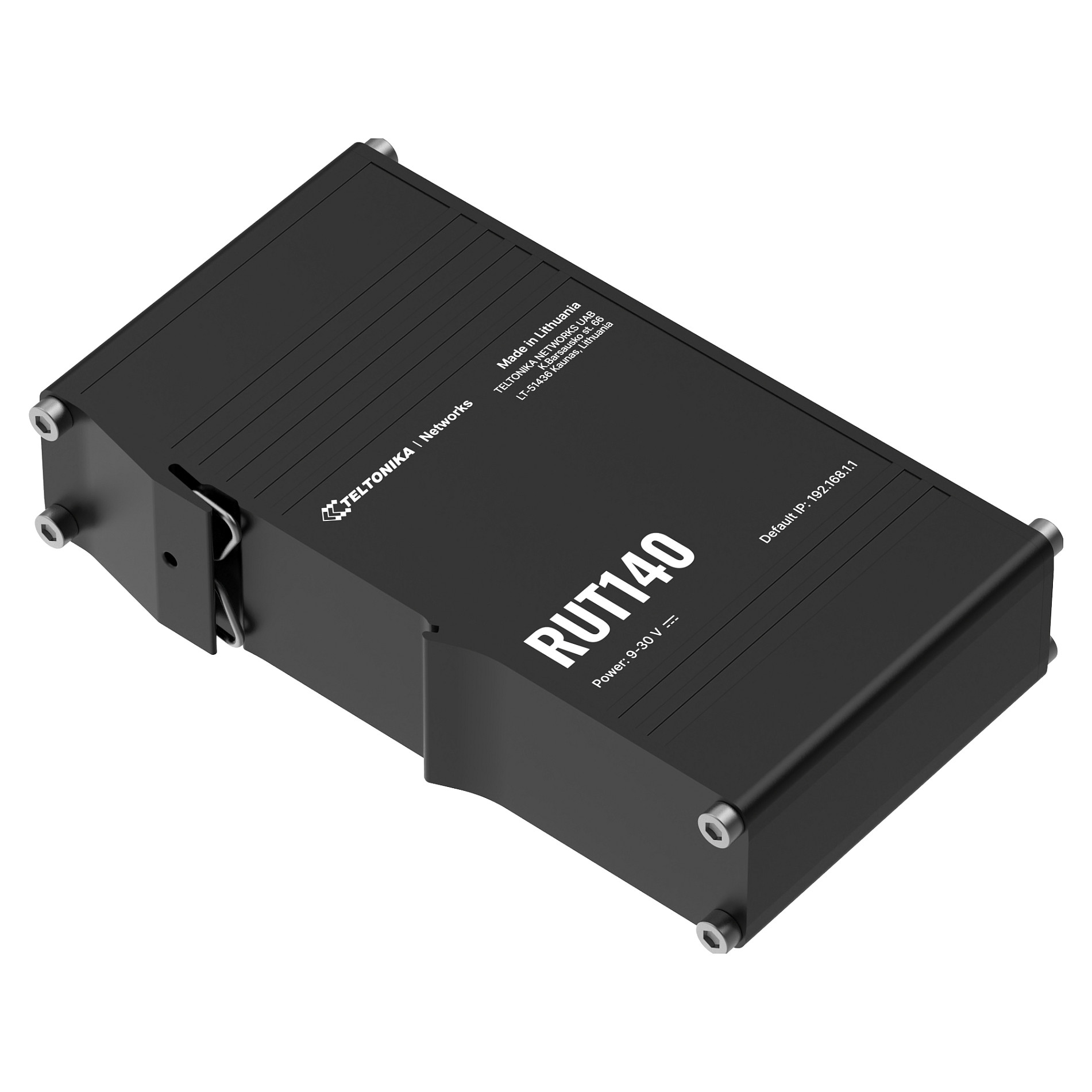 Ethernet router TELTONIKA RUT140 (2 ethernet lan portova, -40 - 70 °C, 10 - 90% vlage, 580 MHz procesor, 128 MB interne memorije, 16 MB flash memorije, OpenVPN podrška)-4