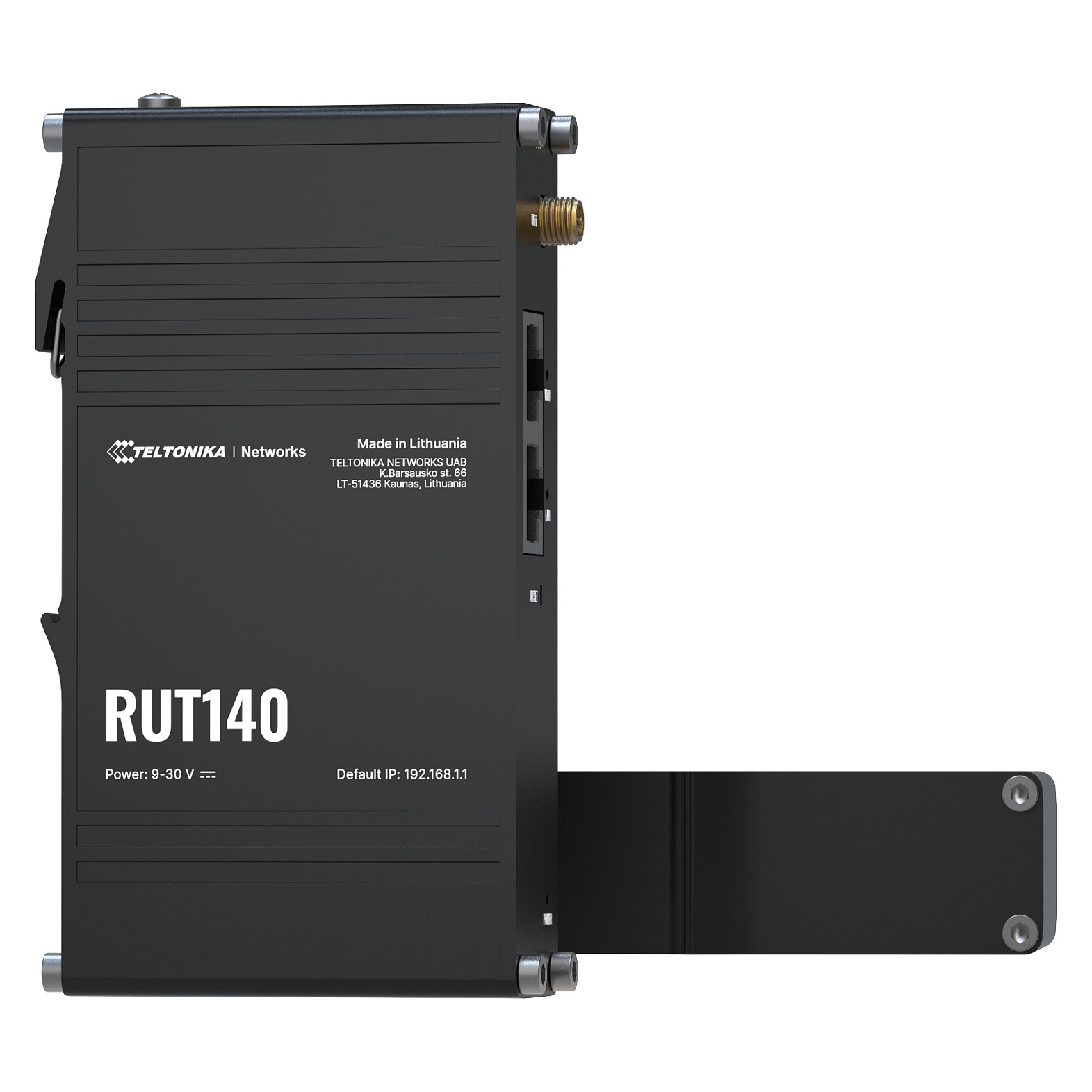 Ethernet router TELTONIKA RUT140 (2 ethernet lan portova, -40 - 70 °C, 10 - 90% vlage, 580 MHz procesor, 128 MB interne memorije, 16 MB flash memorije, OpenVPN podrška)-8