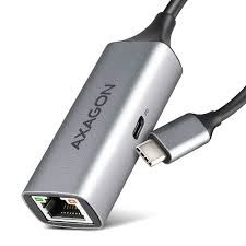 Adapter AXAGON ADE-TXPD Gigabitni Ethernet (USB-C, siva titanijumska boja)-0