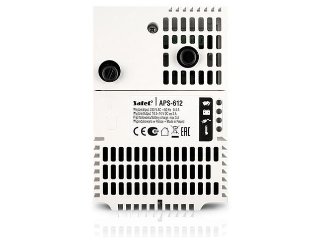 SATEL APS-612 impulsno napajanje s pričuvom (12V DC, 6A, Grade 2)-1