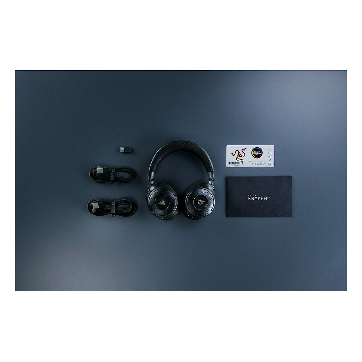Bežične slušalice RAZER Kraken V4 wireless Gaming Headset, crne-8