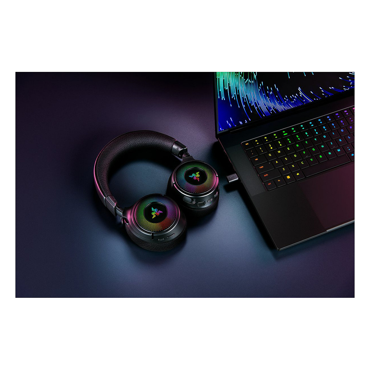 Bežične slušalice RAZER Kraken V4 wireless Gaming Headset, crne-10