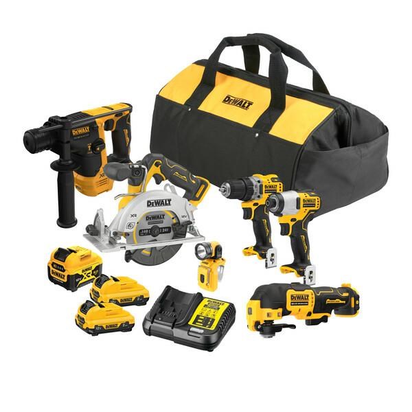 Set alata DEWALT DCK611P1D2 12V XR (6 alata, 3 baterije, torba)-0
