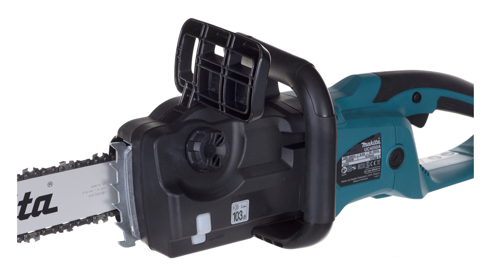 Lančana pila MAKITA UC4050A (2000W, 40cm, crna/turkizna boja)-2
