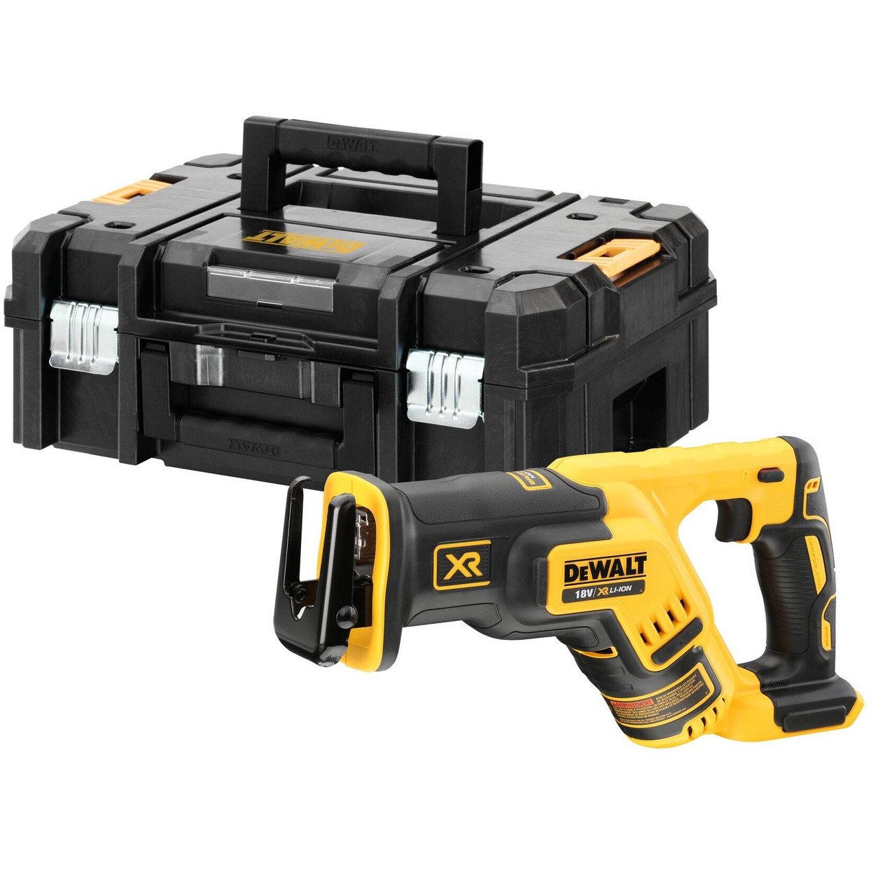 Vekslende sav DEWALT DCS367NT-XJ (Litijska baterija, 5 Ah, 18 V, Dužina hoda 2.86 cm, Crna)