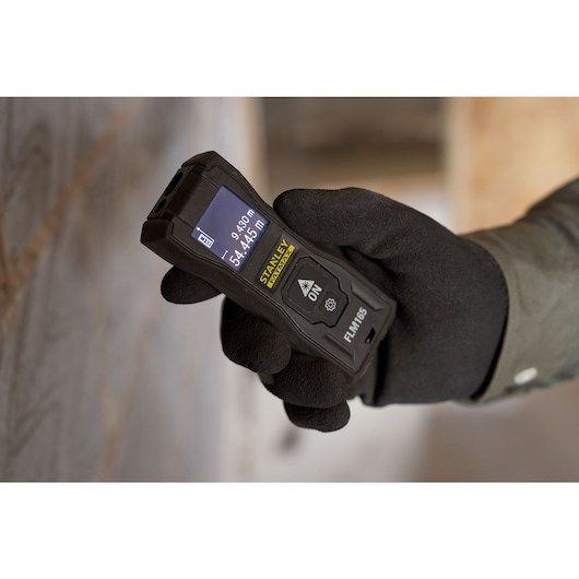 Laserski daljinomjer STANLEY FLM165 (domet 50m, točnost 1.5mm, LCD zaslon, IP40, Li-Ion baterija)-4
