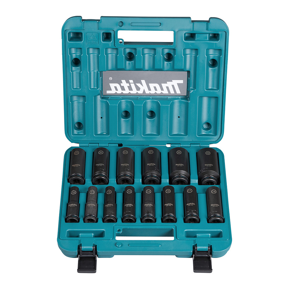Set udarnih nasadnih ključeva MAKITA E-16586 1/2" 14-dijelni-0