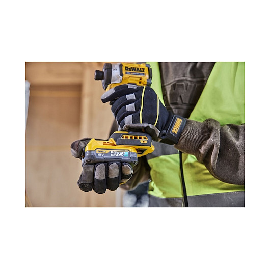 Udarni odvijač DEWALT 18V XR Impact Driver 282nm TSTAK (Baterija Litij-ionska, Napon 18V, Snaga 700W, Težina 1.09 kg, Boja Crna/Žuta)-3