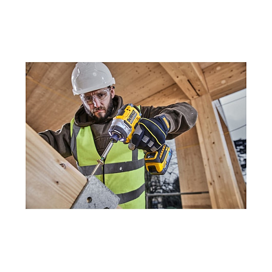 Udarni odvijač DEWALT 18V XR Impact Driver 282nm TSTAK (Baterija Litij-ionska, Napon 18V, Snaga 700W, Težina 1.09 kg, Boja Crna/Žuta)-9